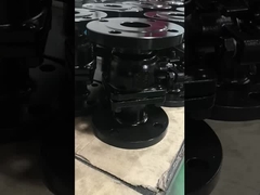 Valve à bille de siège en matériau à billes CF8 pour une plage de température élevée de -20 °C à 280 °C