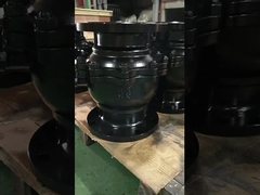 Vanne à boisseau sphérique WCB à bride durable pour divers fluides et températures