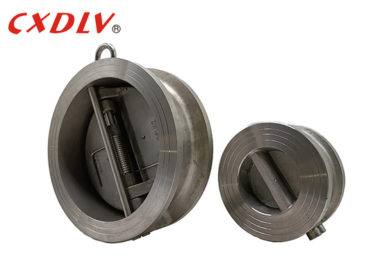Métal mou DIN PN16 de Seat EPDM d'acier inoxydable de clapet anti-retour de plat de gaufrette de H77X-150LB double