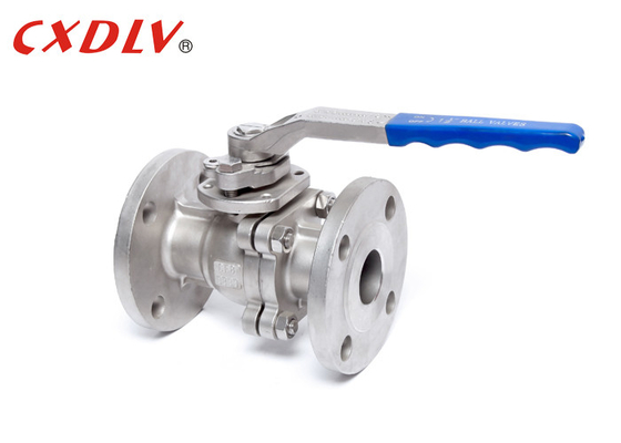 Valve à bille en acier au carbone avec siège en PTFE