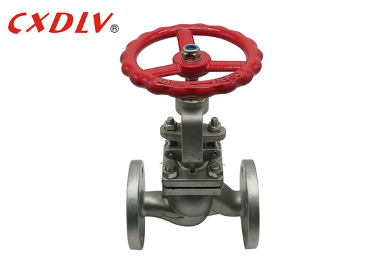 L'acier au carbone a bridé l'acier inoxydable de robinet d'arrêt sphérique CF8/CF8M Dn 80