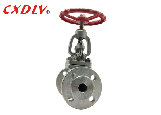L'acier au carbone a bridé l'acier inoxydable de robinet d'arrêt sphérique CF8/CF8M Dn 80