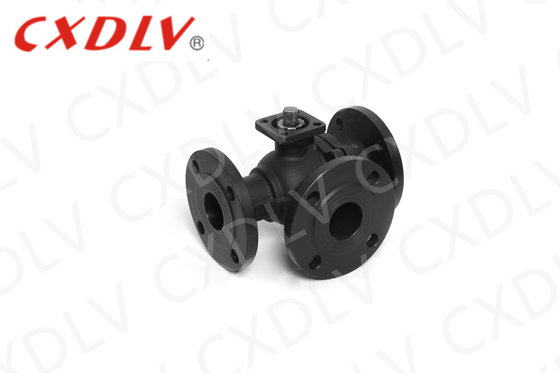 Ventilateur à bille à trois voies PN16 avec PTFE Seaat