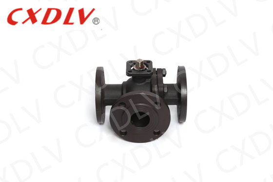 Ventilateur à bille à trois voies PN16 avec PTFE Seaat