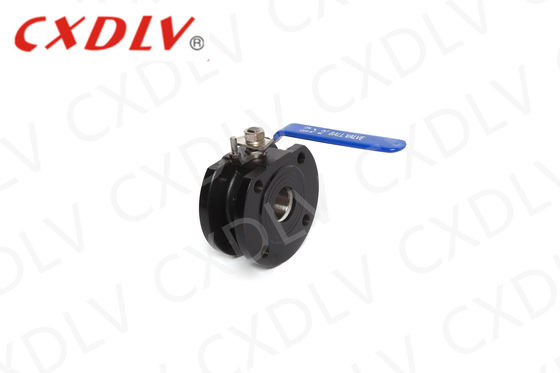Valve à bille en acier au carbone WCB avec siège PPL et taille DN50 pour le contrôle des gaz d'huile et d'eau