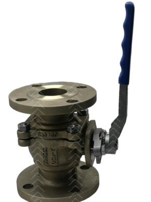 Le robinet à tournant sphérique C95800 de la norme ANSI est applicable à divers fluides.