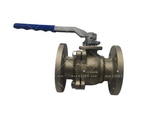 Le robinet à tournant sphérique C95800 de la norme ANSI est applicable à divers fluides.