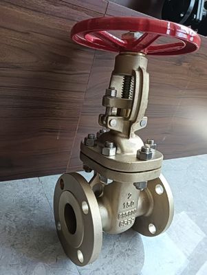 Vanne à soupape à volant à tige montante avec brides en acier inoxydable CF8M 150LB pour le contrôle des fluides et une utilisation facile