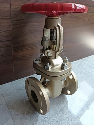 Vanne à soupape à volant à tige montante avec brides en acier inoxydable CF8M 150LB pour le contrôle des fluides et une utilisation facile