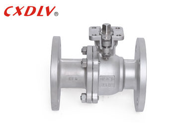 Haute valve à flotteurs du robinet à tournant sphérique de port du support de fixation PN16 pleine 2PC DN50 CF8