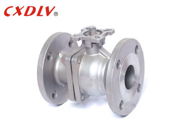 Soupape de commande inoxydable du robinet de bille d'acier de plein port de JIS 10K SCS14 DN50