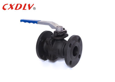 L'acier inoxydable de DN150 WCB a bridé le type de flottement PN16 PN40 du robinet à tournant sphérique DIN rf
