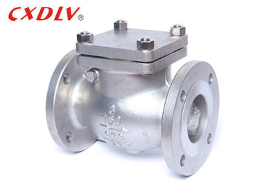 Type d'oscillation valve de bride de la norme ANSI H44 de retour non acier inoxydable de 10 pouces/acier au carbone