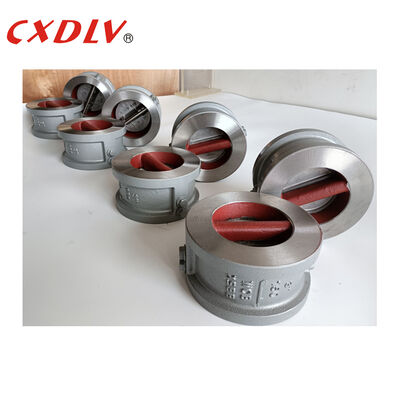 WCB corps siège en métal double plaques Wafer valve de vérification non retour Valves 150LB Connexion