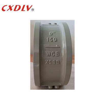 WCB corps siège en métal double plaques Wafer valve de vérification non retour Valves 150LB Connexion