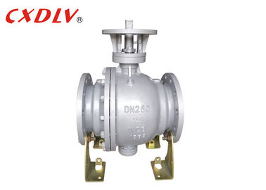 Valve à bille en acier inoxydable avec monture à trunnion pour un couple de fonctionnement faible