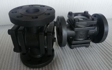 Indicateur de débit de verre à vue ronde de verre trempé ANSI300 pour GPL avec double bride
