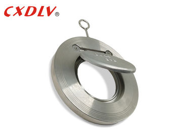 CF8 solides solubles choisissent le type longue durée de vie de retour de pouce du clapet anti-retour DN125 d'oscillation de disque non