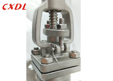 Métal siège SUS304 Fermé PN10 Ventilateur à billes en acier inoxydable