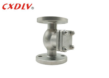 Clapet anti-retour horizontal horizontal d'oscillation d'acier inoxydable de 6 pouces