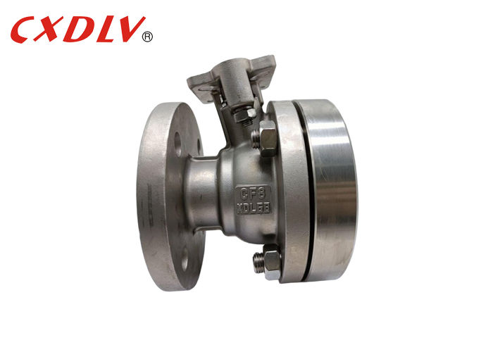 Heavy Duty Flanged Ball Valve Stainless Steel Tank Bottom Valve Diameter Change Valve Designed for Industrial Fluid Systems