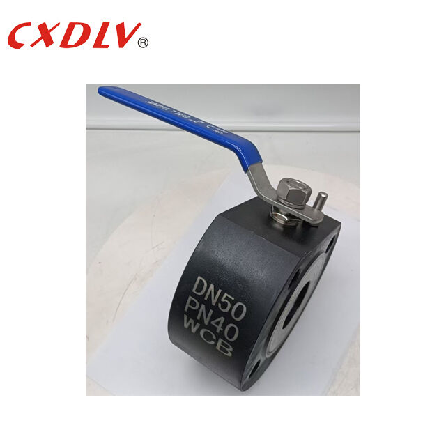 Type de plaquette 1 pc Valve à bille à forage complet avec montage entre les brides PN 40