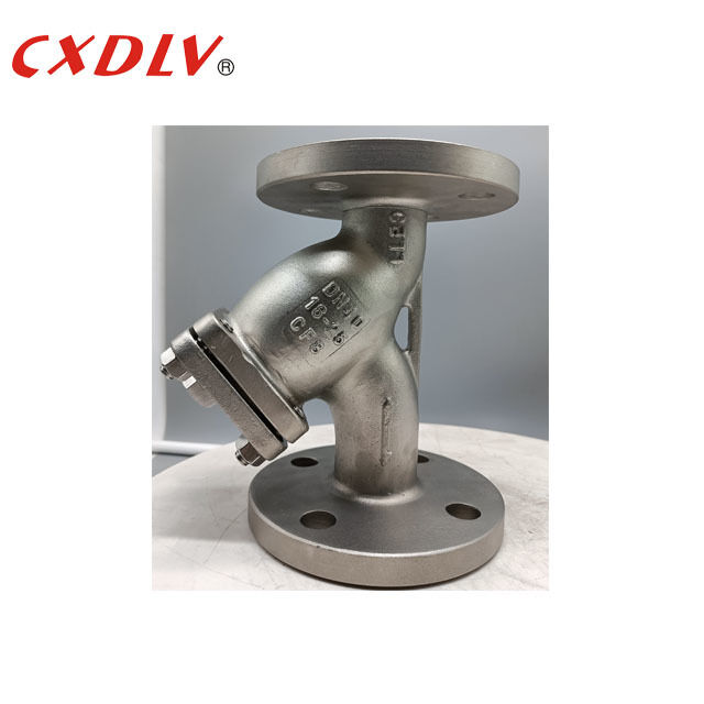 Rondelles à ressort de la valve 300Micron SUS304 de crépine de DN50 PN16 Y avec la connexion de bride