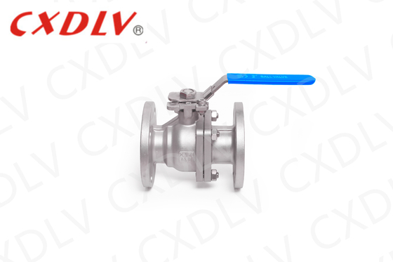 Valve à bille en acier inoxydable avec carrosserie CF8 CF8M WCB