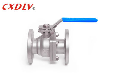 Valve à bille à flanc en acier inoxydable CF8 CF8M