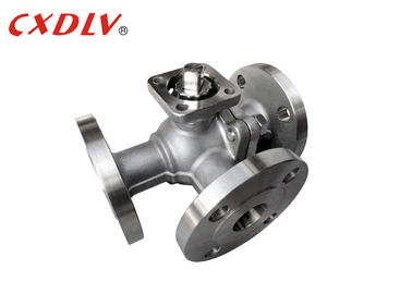 Support de fixation direct d'acier inoxydable de robinet à tournant sphérique de 3 manières pour l'automation de déclencheurs de moteur