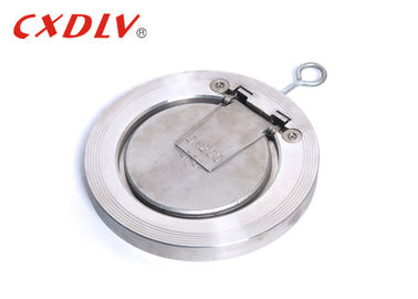H74 choisissent le clapet anti-retour de gaufrette d'oscillation de disque avec la norme ANSI 150LB d'acier inoxydable de ressort
