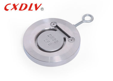 Acier au carbone ultra mince WCB de clapet anti-retour de gaufrette de style d'oscillation pour le gazole