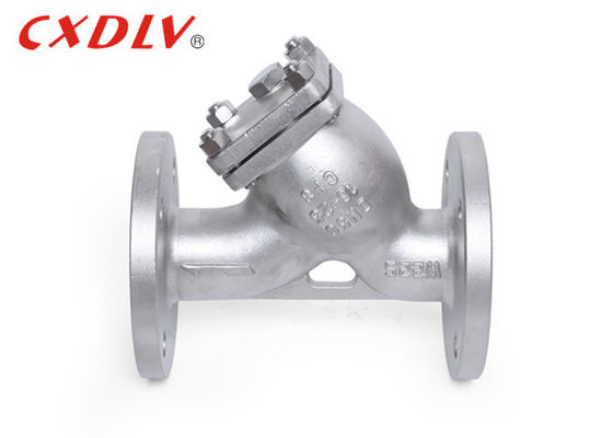Acier au carbone industriel A216 de valve de tamis du gaz naturel Y 2 pouces