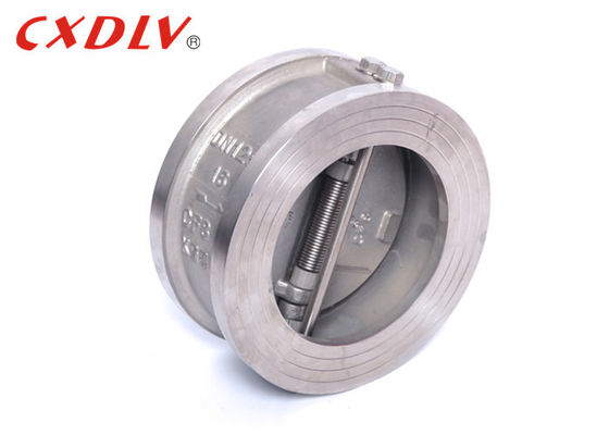 Double oscillation de plat avec le style de papillon de clapet anti-retour de gaufrette de ressort favorable à l'environnement