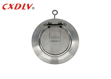 Norme ANSI ultra mince 150LB/300LB de structure simple de clapet anti-retour d'oscillation de style de gaufrette avec le ressort