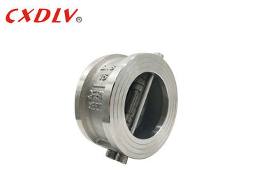 SUS13/14 H76 conjuguent le type DN50~DN500 de gaufrette d'oscillation de porte à deux battants de clapet anti-retour de plat