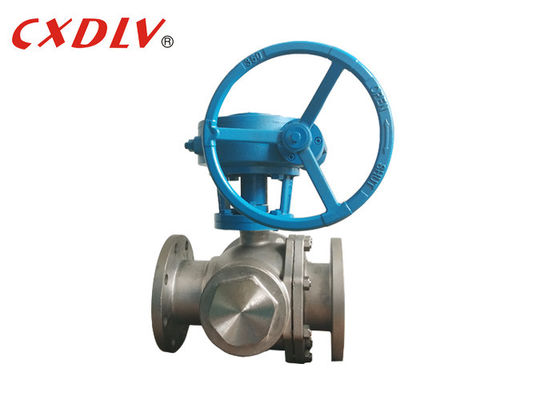 Poignée inoxydable 3PC manuel sanitaire de robinet de bille d'acier du régulateur 304 hydrauliques longue