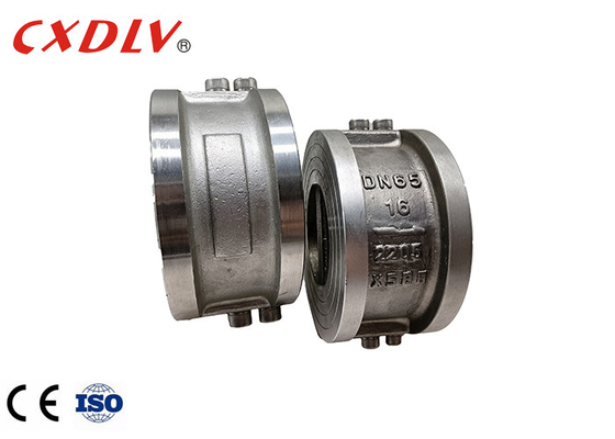 DN150 renvoient non la double gaufrette de clapet anti-retour de plat avec EPDM Seat